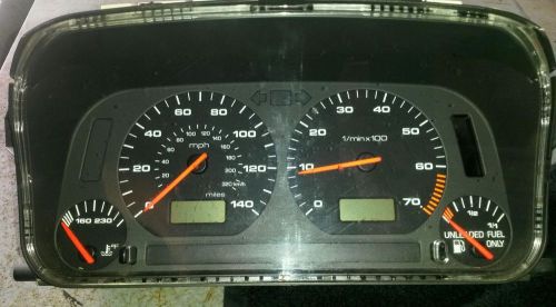 Volkswagen auto black gauge cluster for mk3.5 cabrio 93-02 jetta, golf, gti 135k