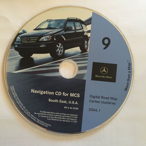 2000 2001 2002 mercedes ml320 ml430 ml500 ml55 navigation cd #9 south east