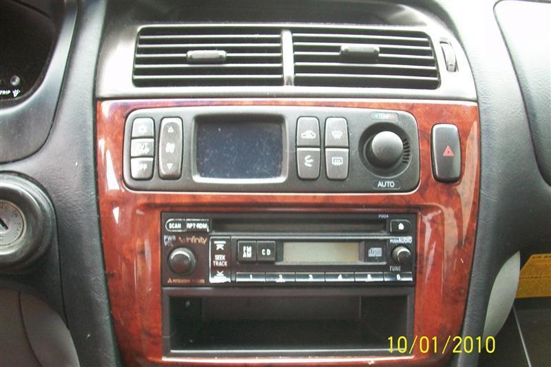 Radio/stereo for 03 outlander ~ recvr am-fm-stereo-cd player w/infinity