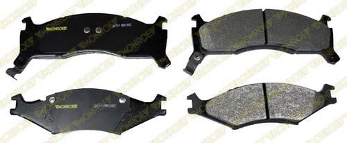 Monroe dx719 brake pad or shoe, front-monroe dynamics brake pad