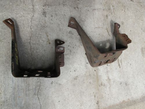 1972 72 mercury montego gt mx oem front bumper brackets pair