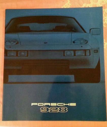 1979 porsche 928 dealer sales brochure