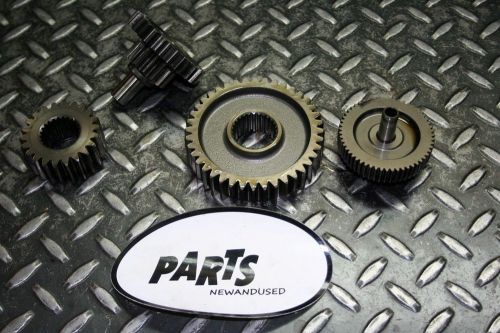 2014 honda rancher 420 4x4 starter gear set with shaft