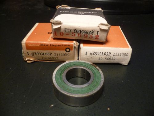 3 delco / new departure bearings p/n 10-56952