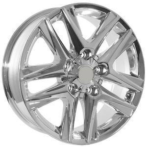 20 inch chrome toyota land cruiser sequoia tundra wheels