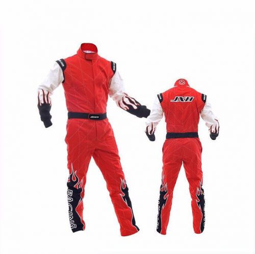 Jxhracing bright nylon 2 layer one piece auto karting go kart race suit c06032