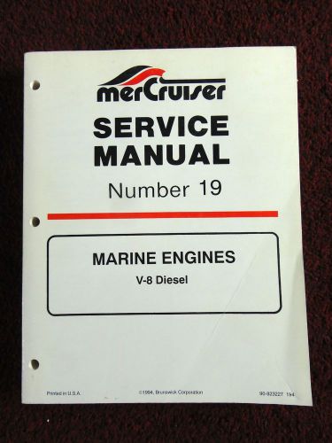 Mercruiser #12 marine engines v-8 diesel 90-823227