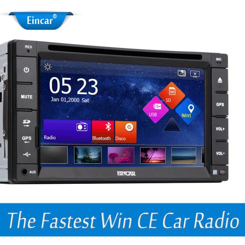 Eincar in dash 7&#034; hd gps navigation car dvd player auto radio bt ipod capacitive