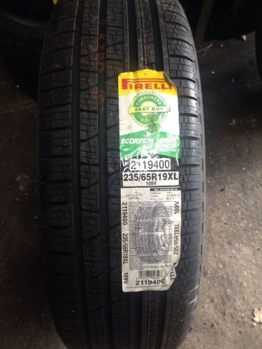 2 new pirelli p scorpion verde 235 65 19 xl all season  109vr