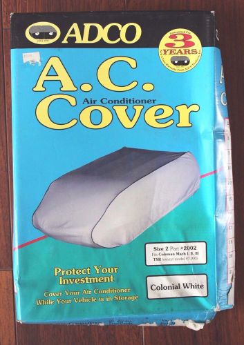 Adco air conditioner cover size 2 part #2002 colonial white nib