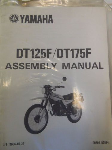 Yamaha dt125f / dt175f assembly manual