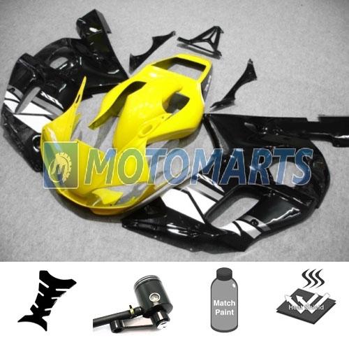 Bundle fairing kit w/ brake fluid pot for yamaha yzf 600 r6 1998 99 00 01 02 ad