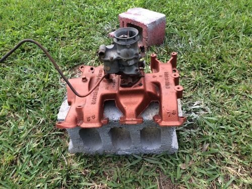 Ford 1955  56 272 intake and carburetor