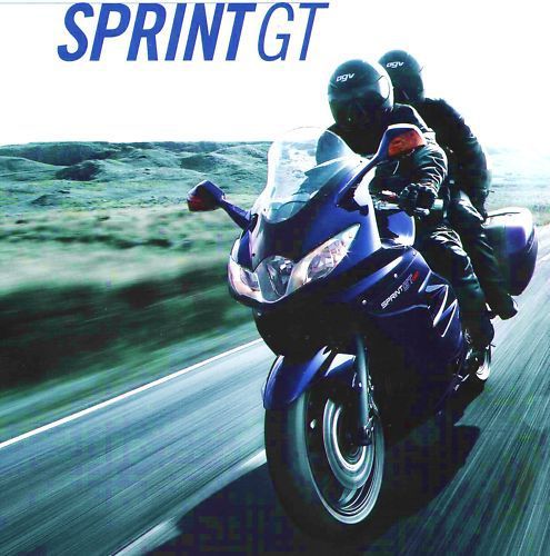 2010 triumph sprint gt motorcycle brochure -triumph sprint st