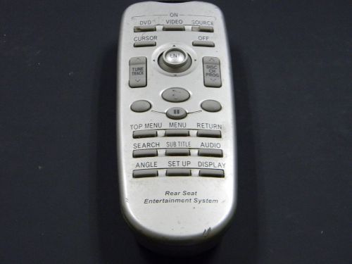 Toyota rear dvd entertainment remote control rear seat oem 86170-45010