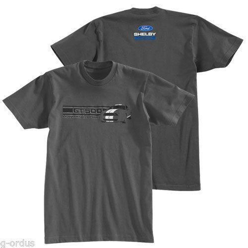 New ford mustang svt cobra shelby gt500 mens size m or xxl charcoal gray shirt!