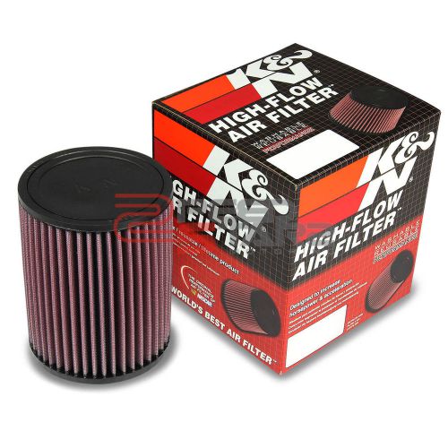 K&amp;n kn universal round straight 3&#034; rubber flange air intake filter+clamp ru-2820