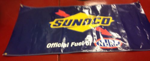 Sunoco official fuel of nhra banner vinyl new 5&#039; x 3&#039; free shipping!!!!