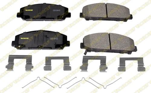 Monroe cx1509 brake pad or shoe, front-monroe ceramics brake pad