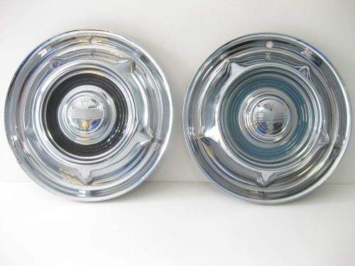 1958 oldsmobile hubcaps very good (2) 1950s hotrods  cool car wall art too