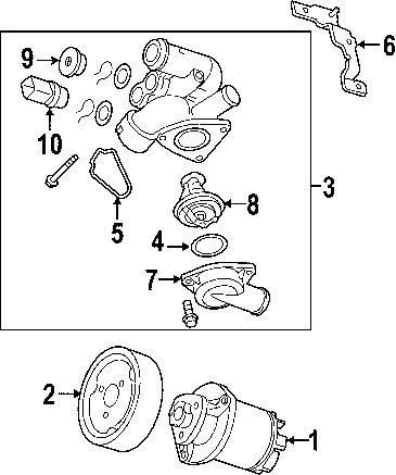 Porsche 95510612501 genuine oem temp sensor