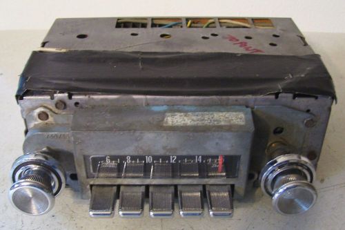 70 1970  pontiac bonneville catalina radio good working  rear speaker control