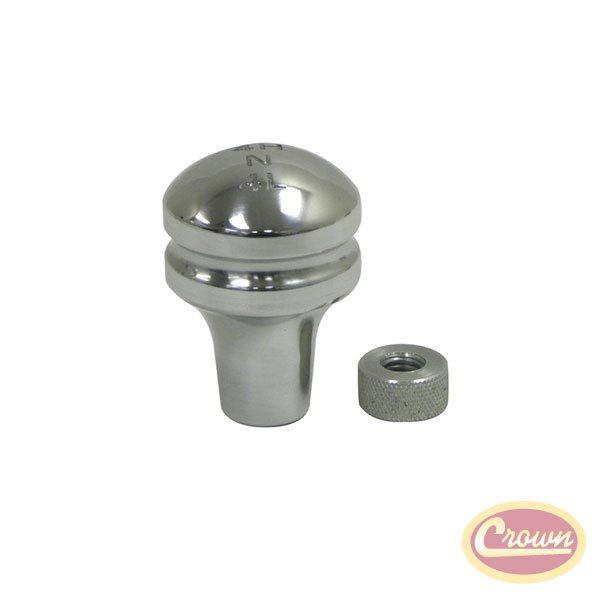 Shift knob, aluminum (np231 tc) - crown# 46009