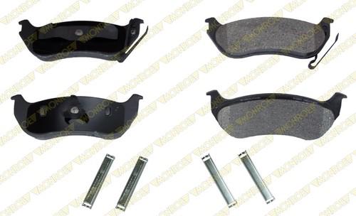 Monroe fx981 brake pad or shoe, rear-monroe prosolution semi-metallic brake pad