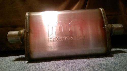 Magnaflow 11244 stainless steel muffler 4 x 9&#034; oval body 2&#034; inlet/outlet