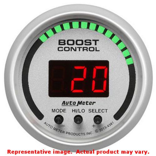 Auto meter 4381 ultra-lite/ultra-lite ii series boost controller gauge brushed