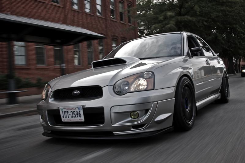 Subaru wrx sti on work wheels hd poster print multiple sizes available