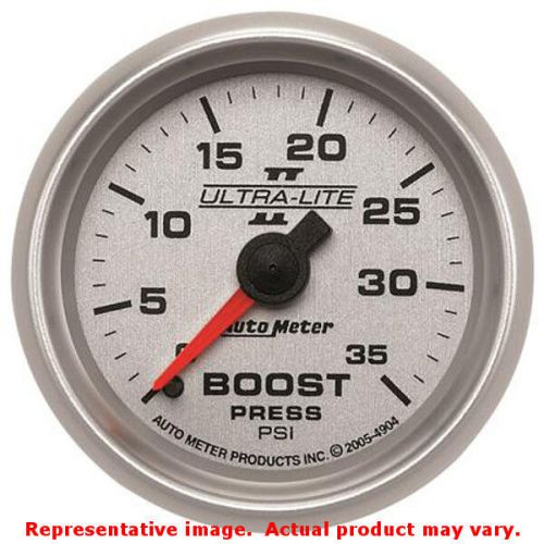 Auto meter 4904 ultra-lite ii series brushed aluminum 2-1/16&#034; (52.4mm) range: 0