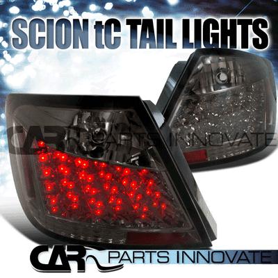 Scion 2004-2010 tc led tail lights brake stop rear lamps smoke