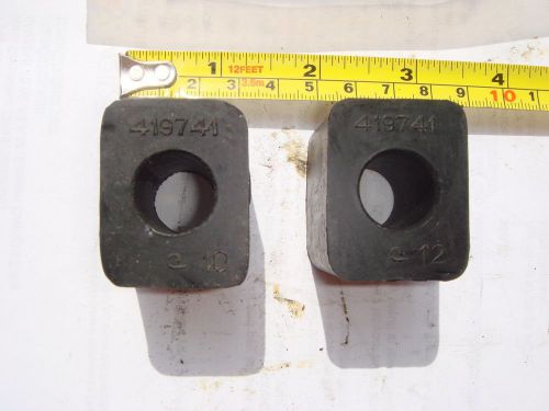 1954 packard sway bar bracket bushings- outer - part #419741