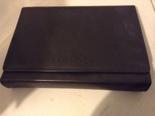 Lincoln owners manual case