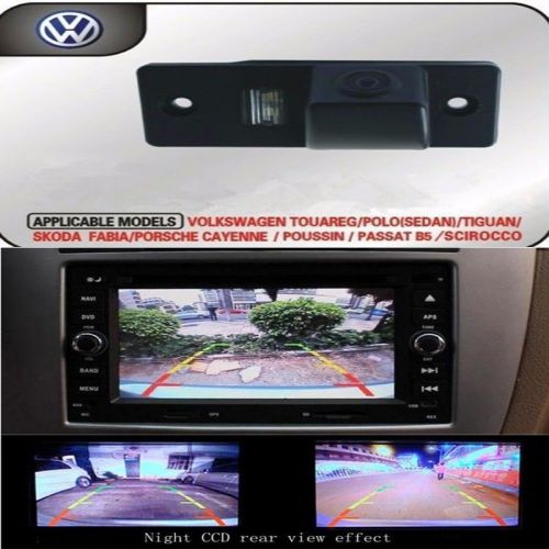 Ccd night vision hd rearview camera for volkswagen touareg / polo / tiguan