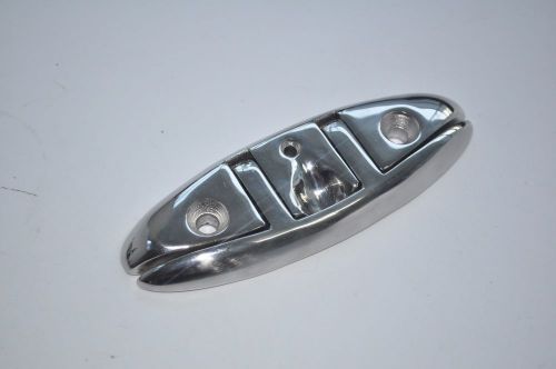 Folding cleat boat hardware stainless steel cleat 6&#039;&#039;