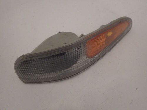 1997-2004 c5 corvette left side front bumper signal light oem 10301357 16523617