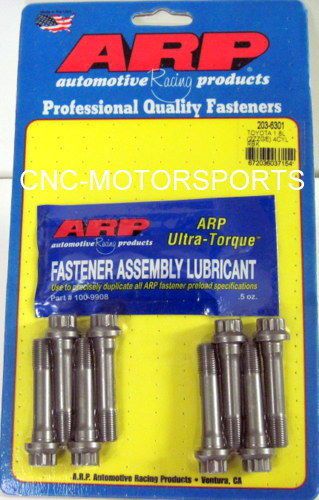 Arp rod bolt kit 203-6301 toyota 1.8l 2zzge pro series arp2000