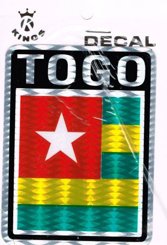 Wholesale lot of 10 togo car decals, brand new factory sealed (kings int.)