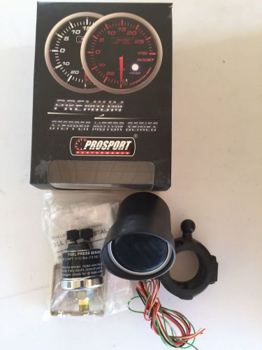 Pro sport performance smoke gauge series / fuel pressure gauge