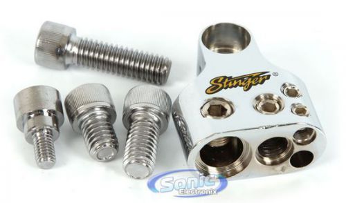 Stinger spt55302 multi gm battery terminal 1/0 gauge/4 gauge &amp; two 8 gauge out