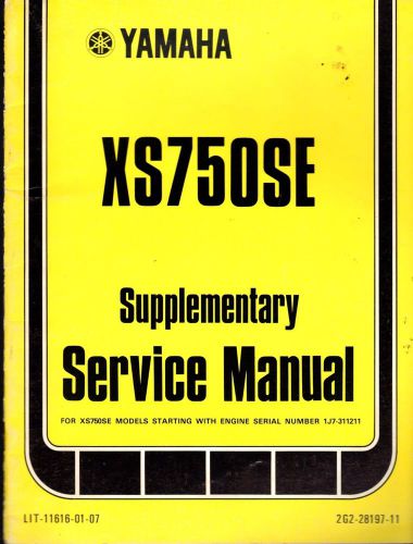1978 yamaha motorcycle xs750se service manual lit-11616-01-07   (473)