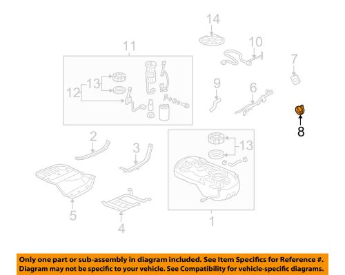 Honda oem fuel system-fuel filler hose 17670shja31