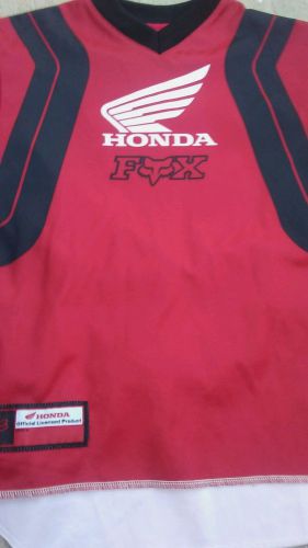 Fox racing boys honda long sleeve shirt sz km