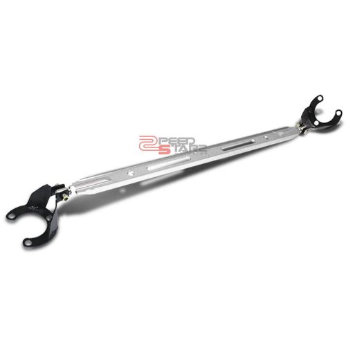 Bolt-on front upper strut bar/suspension arm for 90-97 accord 2/4 door silver