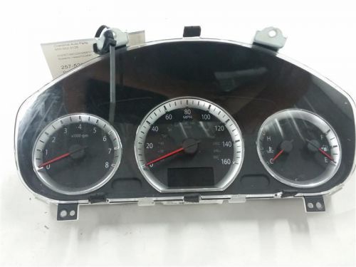 09 10 hyundai sonata speedometer cluster mph 2.4l at 21670