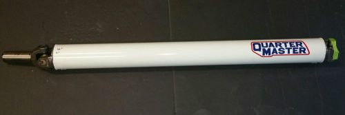 Quarter master driveshaft 48&#034;  length  4&#034; shaft  with 1350 u-joints 32 spline