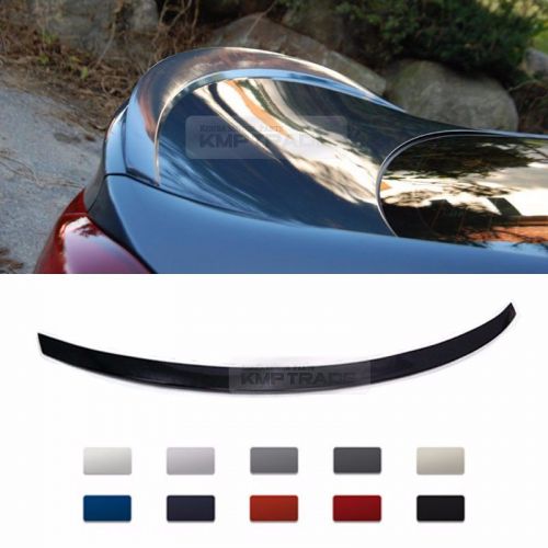 Aero parts rear trunk wing lip spoiler garnish trim for hyundai 2017 elantra ad