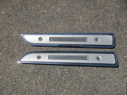 1968 plymouth barracuda hood scoop trim inserts